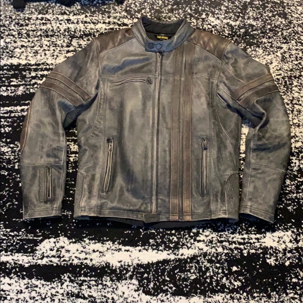 The Scorpion 1909 Leather Motorcycle Jacket